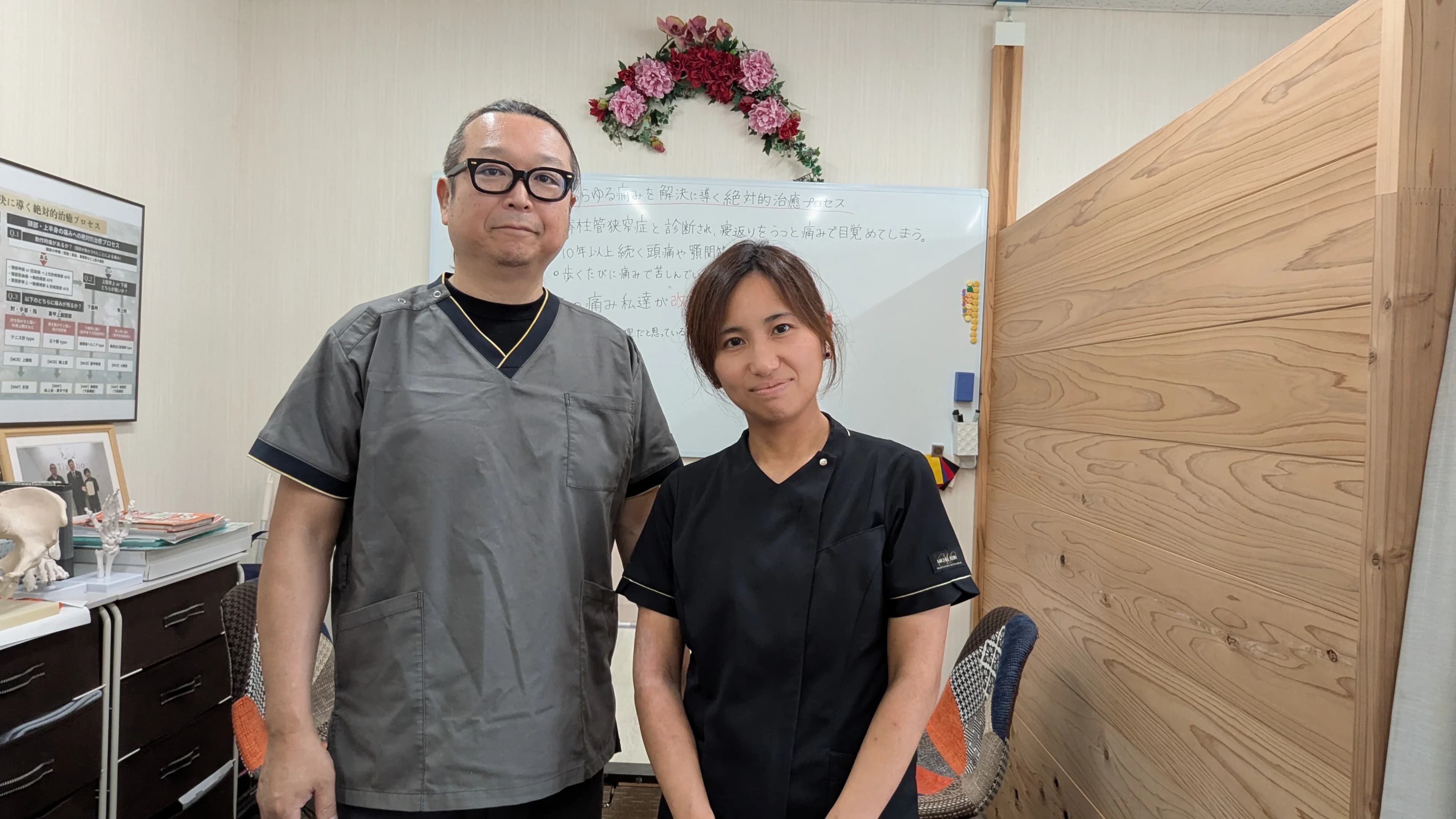 リンパケアで幅広く対応する様子